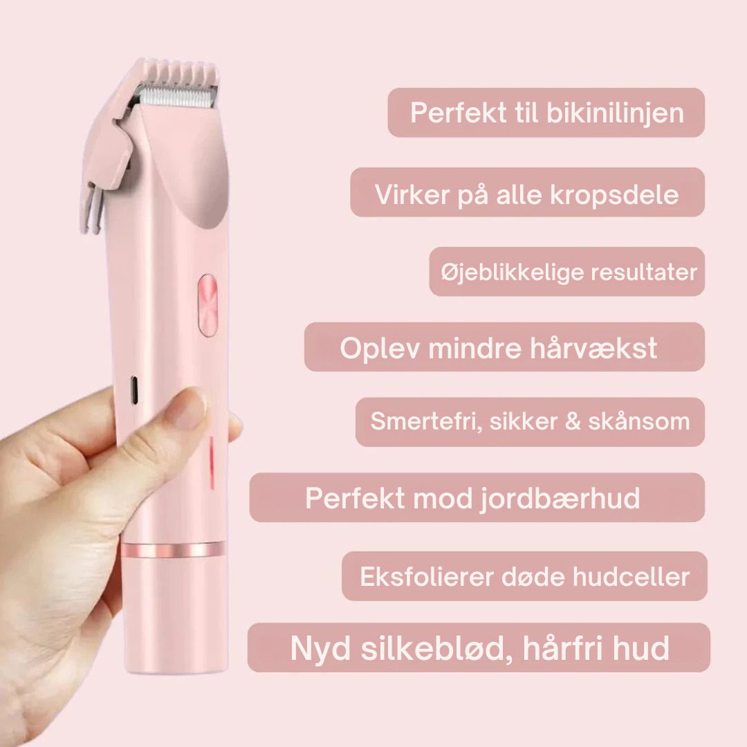 SilkPro™ - 2-i-1 Barbermaskine til Kvinder
