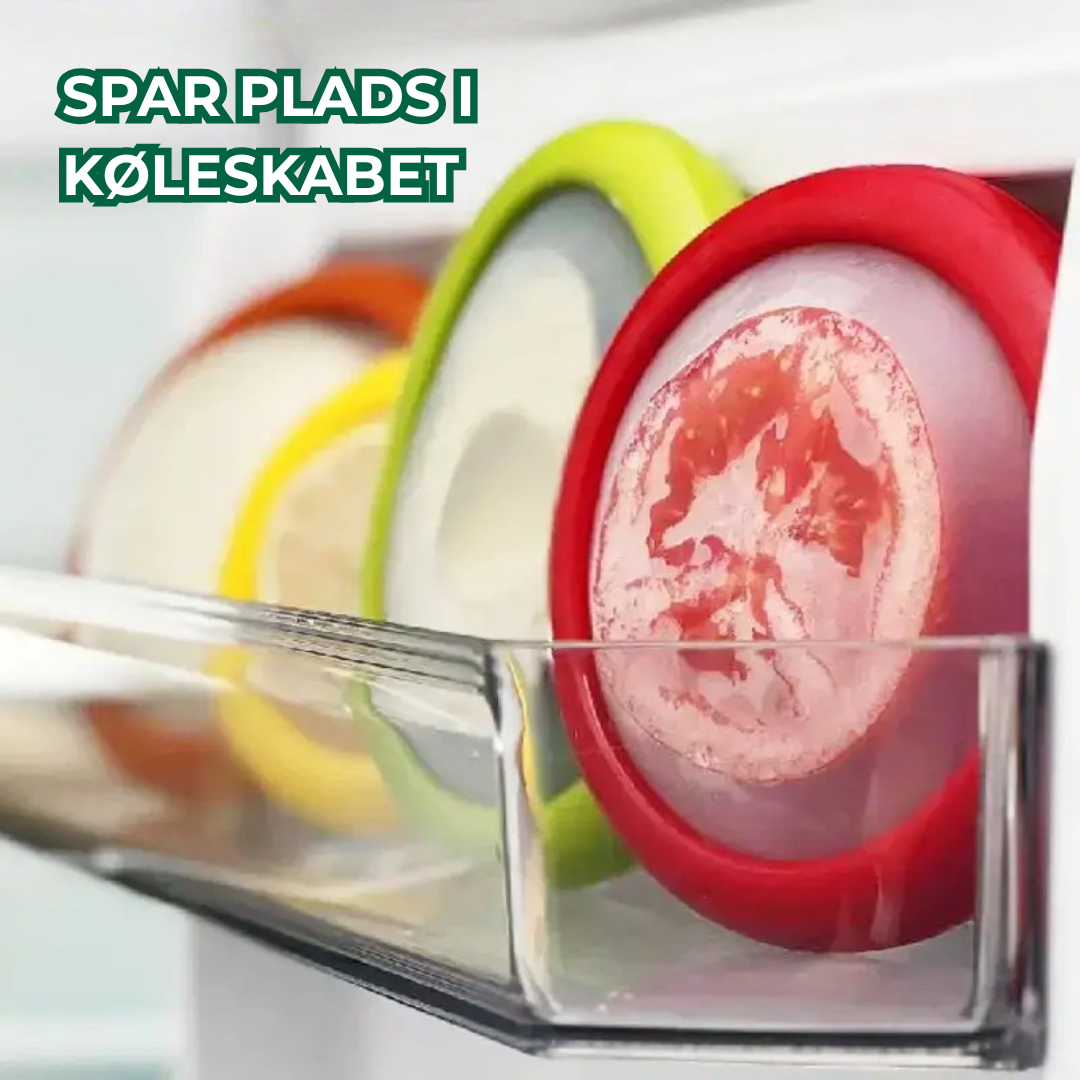 Freshie™ - Genanvendelige låg til grøntsager og frugt